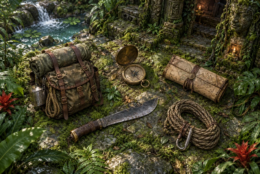 Expedition Gear — Props & Objects capability illustration