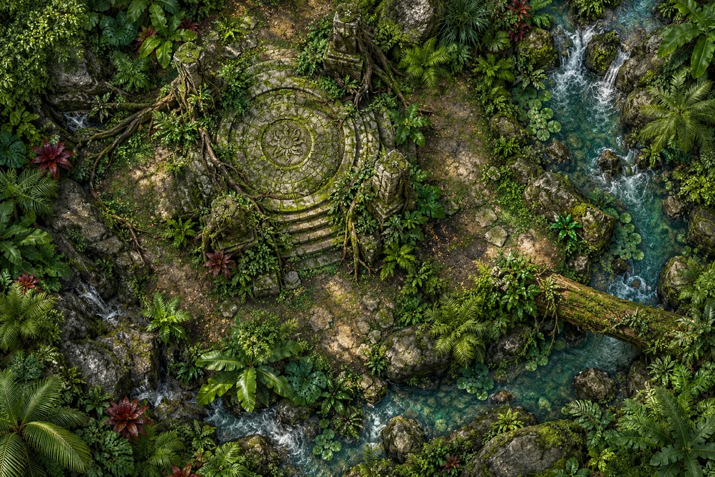 Rooted Ground — Terrain Tiles capability illustration