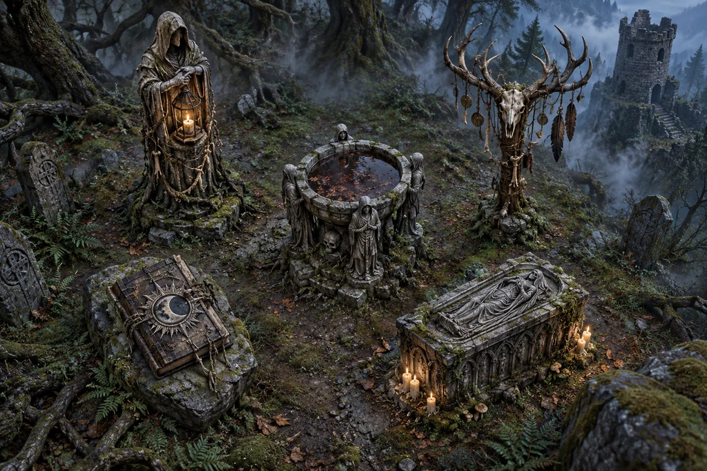 Ritual Relics — Props & Objects capability illustration
